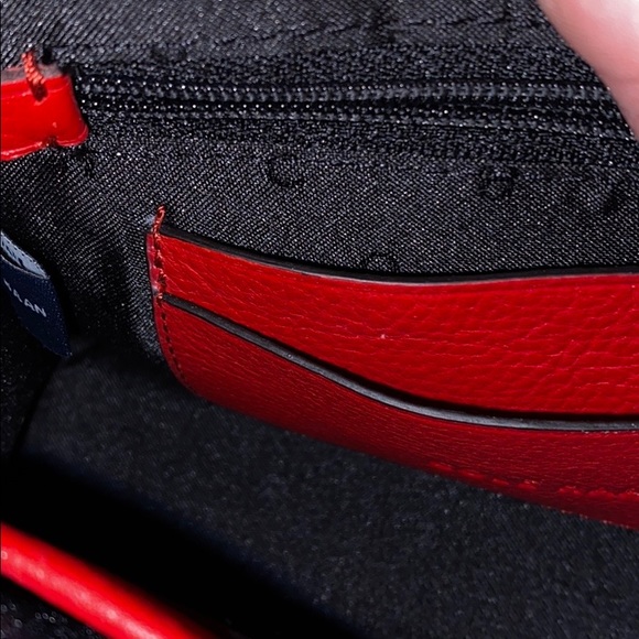 Cole Haan Piper Small Flap Barbados Cherry - Picture 7 of 8